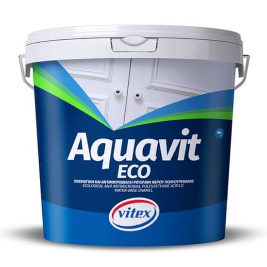 Vitex Aquavit ECO - Bílý lesk (2,5 litrů) - certifikovaný antibakteriální email na dřevo a kov