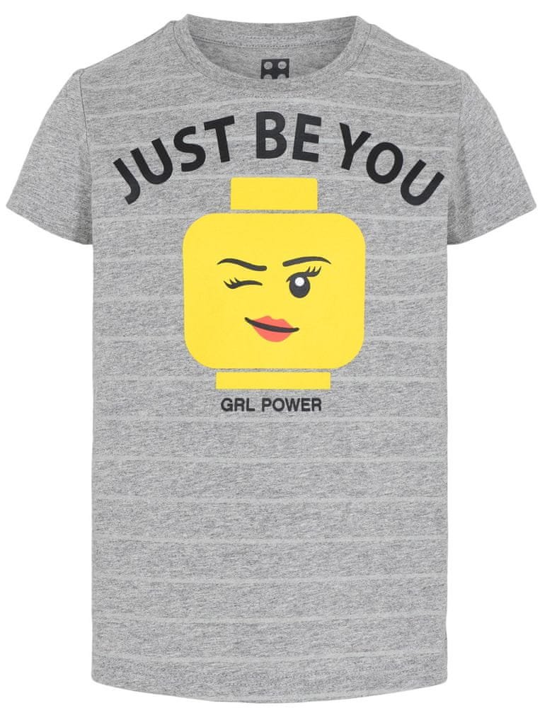 LEGO Wear dívčí tričko LW-12010253_1 šedá 140