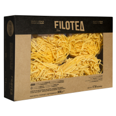 Filotea Italské Těstoviny Spaghetti alla Chitarra hnízda 500g