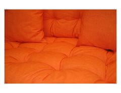 FORLIVING Sada polstrů na paletový nábytek - oranžový MELÍR