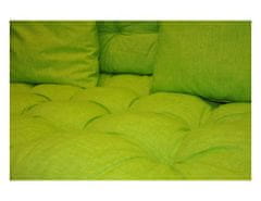 FORLIVING Sada polstrů na paletový nábytek - světle zelený MELÍR
