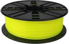 Gembird tisková struna (filament), PLA, 1,75mm, 1kg, fluorescentní žlutá (3DP-PLA1.75-01-FY)