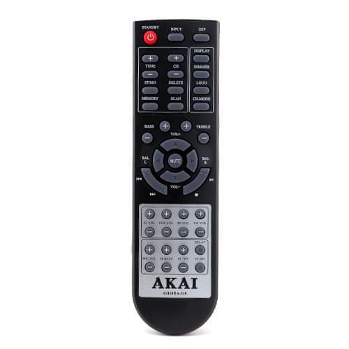 Akai ND dálkové ovládání , ND AS005RA-750 Remote control, náhradní díl, k zesilovači AS005RA-750B