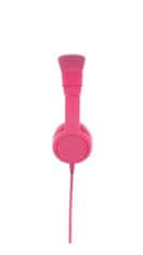 Explore+ dětská drátová sluchátka s mikrofonem, růžová