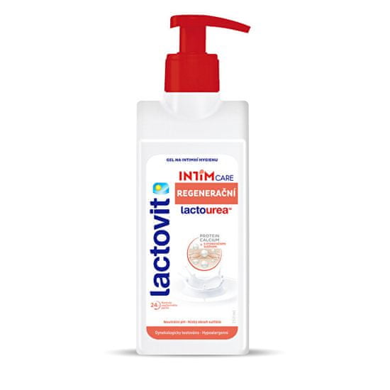 Lactovit Regenerační gel na intimní hygienu Lactourea (Intim Care) 250 ml