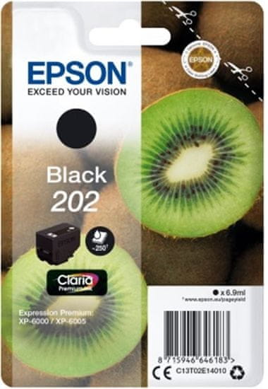 Epson C13T02E14010, 202 claria černá