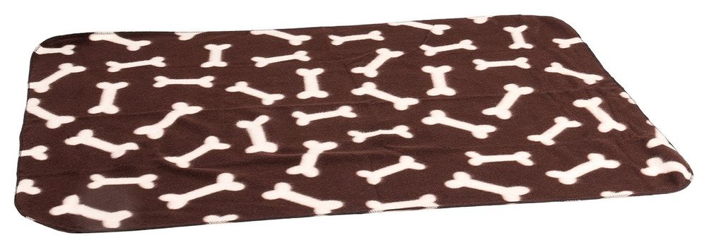 Karlie Fleecová deka kost, 100x70cm, hnědá