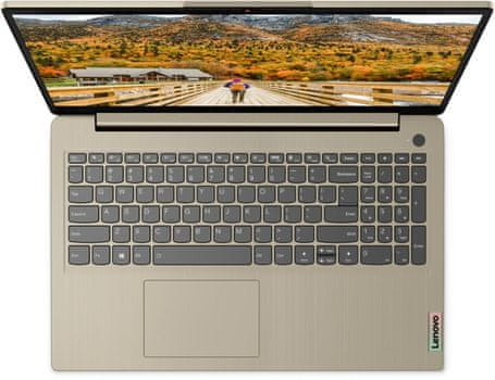 Notebook Lenovo Ideapad 3 15ALC6 výkonný lehký přenosný Wi-Fi ac bluetooth HDMI 15,6 palců IPS Full HD displej s velmi vysokým rozlišením excelentní zvuk audio výkonný procesor AMD Radeon Graphics