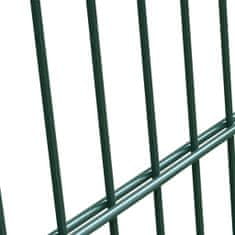 Vidaxl 2D plotová branka (jednokřídlá), zelená 106 x 170 cm