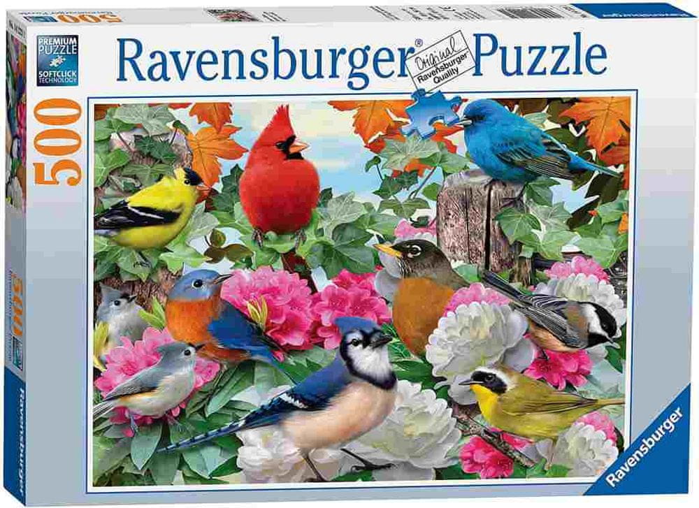 Ravensburger Ptáci na zahradě 500 dílků