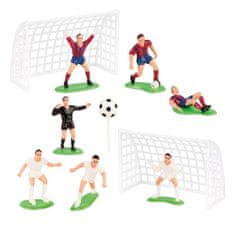 Dekora Fotbalové figurky 10ks, 5-6,5cm 