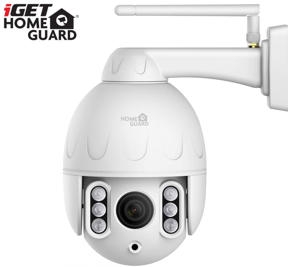 iGET Homeguard HGWOB853 - bezdrátová venkovní rotační WiFi IP FullHD 1080p kamera se zvukem