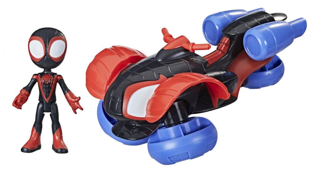 Spiderman SAF figurka s vozidlem - Techno Racer