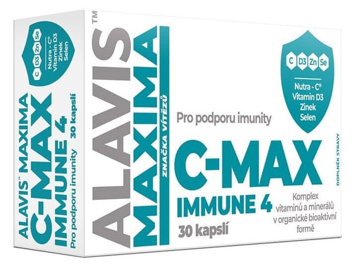 Alavis MAXIMA C-MAX immune 4, 30 kapslí