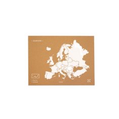 Decor By Glassor Korková nástěnka mapa Evropy L