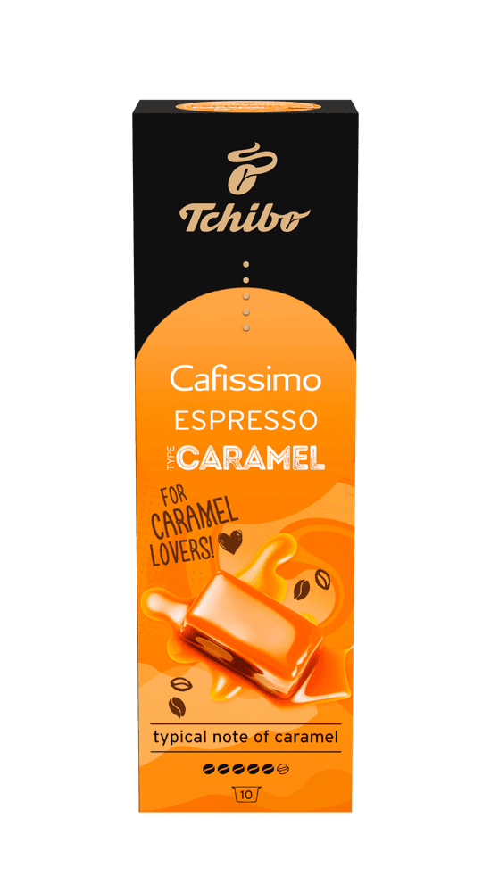 Tchibo Cafissimo Espresso Caramel, 8x10 kapslí
