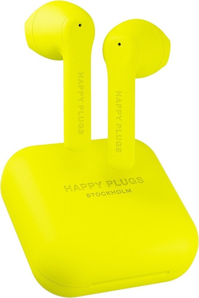 Happy Plugs Air 1 Go, žlutá - použité