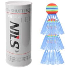 NILS badmintonové míčky s LED NBL6091 3 ks