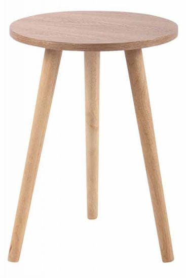 BHM Germany Odkládací stolek Kolding, 40 cm, přírodní