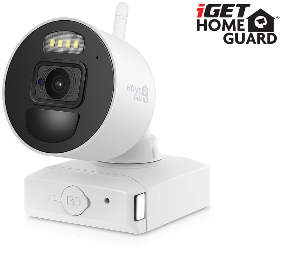 iGET Homeguard HGNVK686CAMP - venkovní bateriová Wire-free FullHD 1080p kamera se zvukem - rozbaleno