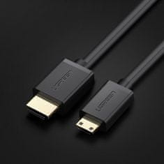 Ugreen HD108 kabel HDMI - mini HDMI 4K 1.5m, černý