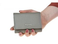 Segali Dámská peněženka kožená SEGALI 7106 B taupe