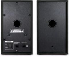C-Tech SPK-310B, 2.0, černé, dřevěné
