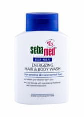 Sebamed 200ml for men energizing hair & body wash, šampon