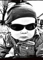 Baby Banz Dětské sluneční brýle BABY černé 0 - 2 roky