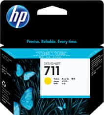 HP CZ136A náplň č.711, 3-pack, žlutá