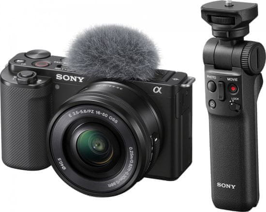 Sony ZV-E10 + 16-50mm + grip GP-VPT2BT