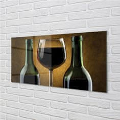 tulup.cz akrylový obraz 2 láhve sklenice na víno 100x50 cm 4 Přívěsky