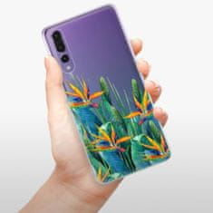 iSaprio Silikonové pouzdro - Exotic Flowers pro Huawei P20 Pro