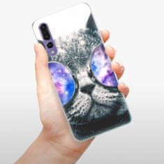 iSaprio Silikonové pouzdro - Galaxy Cat pro Huawei P20 Pro