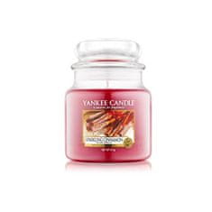 Yankee Candle Vonná svíčka Classic střední Třpytivá skořice (Sparkling Cinnamon) 411 g