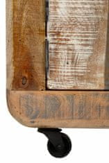 Danish Style Konferenční stolek Bron, 110 cm, hnědá