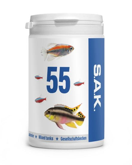 S.A.K. 55 Granule 130 g (300 ml) vel. 4 (2,8 - 3,5 mm)
