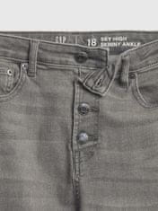 Gap Dívčí šedé džíny 14