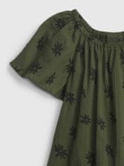 Gap Dětské šaty tiered gauze dress XS