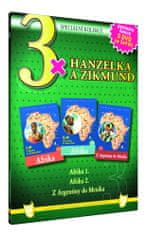 3 x Hanzelka a Zikmund - Afrika 1,2,Z Argentiny do Mexika