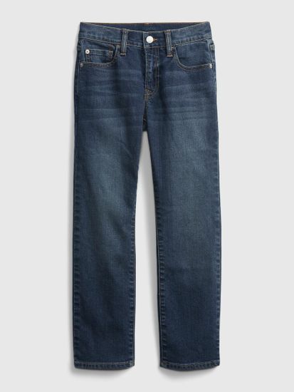 Gap Dětské džíny straight jeans with Washwell