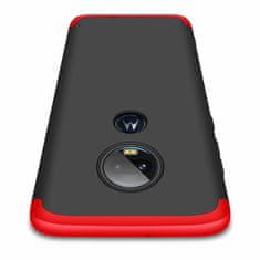 GKK Ochranné pouzdro GKK 360 - Přední a zadní kryt celého mobilu pro Motorola Moto G7 - Černá/Červená KP13317