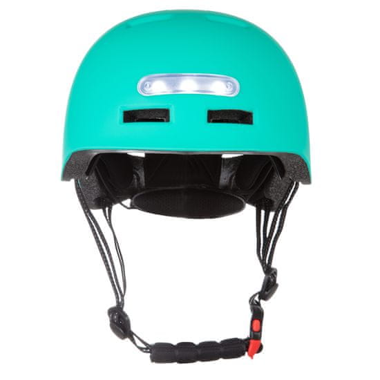 Bluetouch Bezpečnostní helma BLUETOUCH modrá s LED