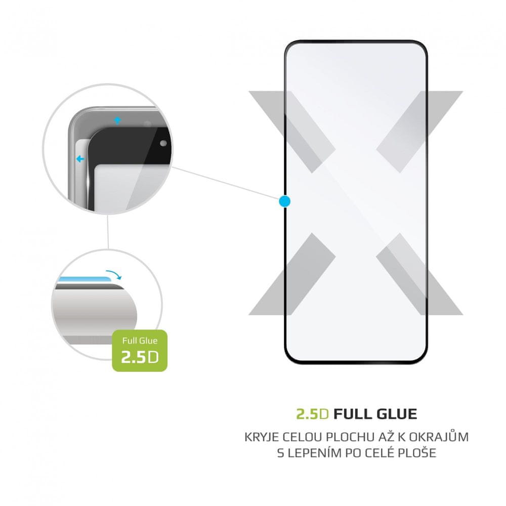 Levně FIXED Ochranné tvrzené sklo Full-Cover pro Xiaomi Mi 11i, lepení přes celý displej FIXGFA-761-BK, černé - rozbaleno