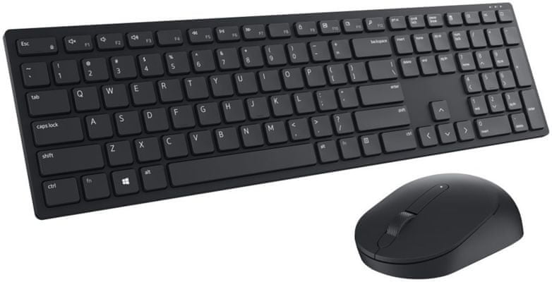 bezdrátová myš a klávesnice Dell KM5221W, CZ (580-AJRI) 1600 dpi usb