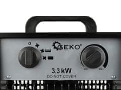GEKO Elektrický průmyslový ohřívač vzduchu 3,3kW