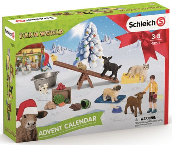 Schleich 98271 Adventní kalendář 2021 - Domácí zvířata