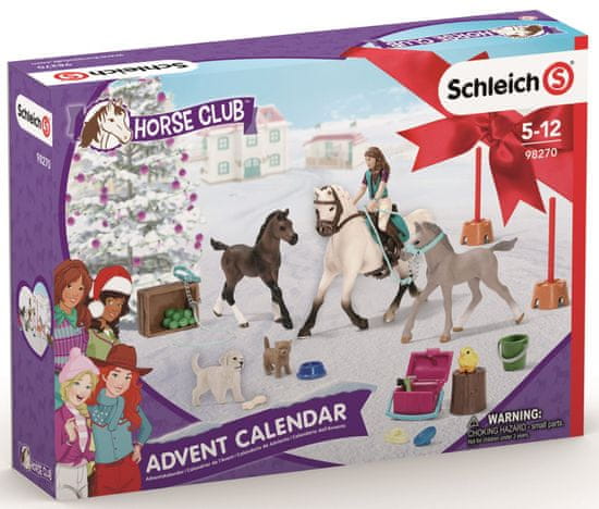 Schleich 98270 Adventní kalendář 2021 - Koně