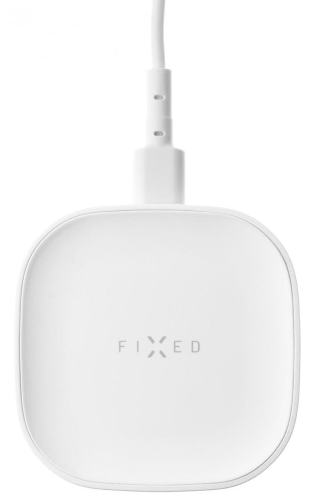FIXED Bezdrátová nabíječka pro TWS s funkcí bezdrátového nabíjení PodsPad, 5W FIXPPAD-WH, bílá