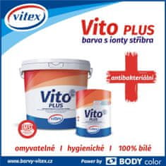 Vitex Vito PLUS 3l (4,8kg) - interiérová barva proti plísním 